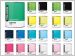 collection inspired by Pantone de Tollens. 