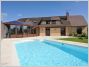 V�randa g�om�trique Eure-et-Loir + jardin