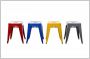 Chaises Le Corbusier - couleurs Tolix