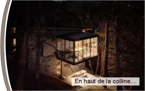 En Aparté : Splendide maison perchée sur une colline - Tendances papier ...