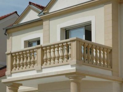 Le garde corps en béton maisonapart Coloniales Créatif Balcon