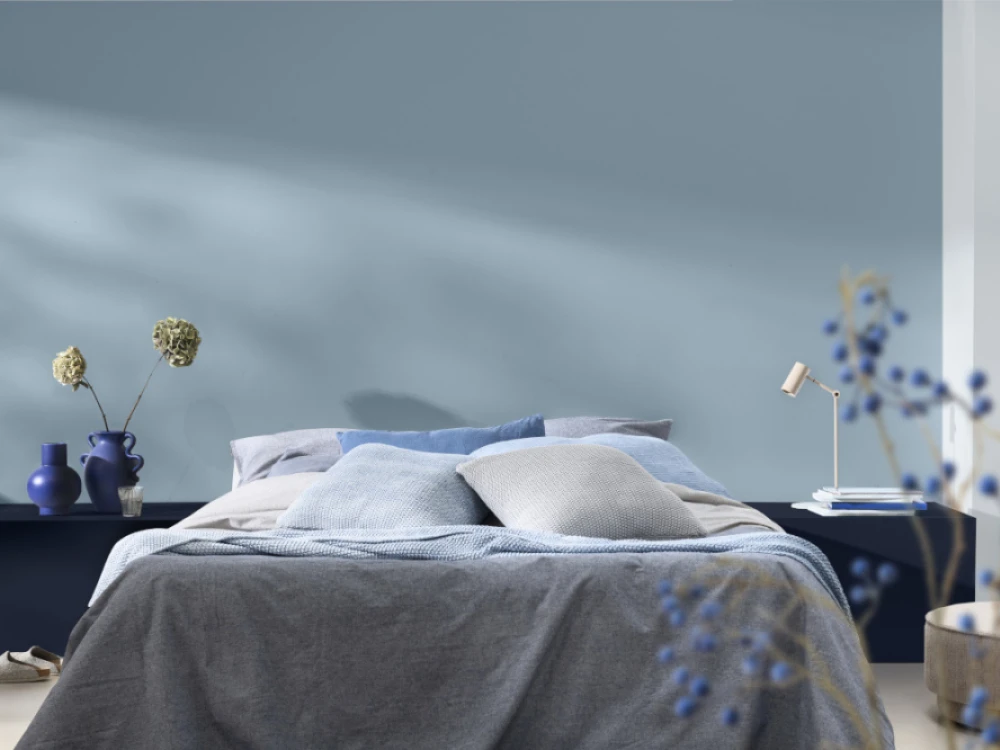 Conseils et reportages Bleu Vintage : la couleur apaisante qui...