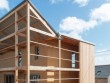 Une ossature bois pour une maison moderne