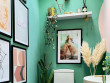 Des toilettes façon cabinet de curiosité