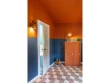 Une tomette graphique tricolore