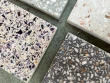 Un terrazzo à base de coquillages