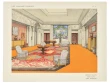 Planche du "Grand salon de réception", René Chavance, Charles Moreau (éditeur)