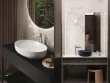 Du relief sur le lavabo