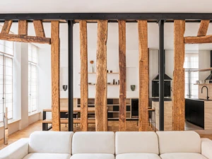 Une verrière et des espaces ouverts pour cet