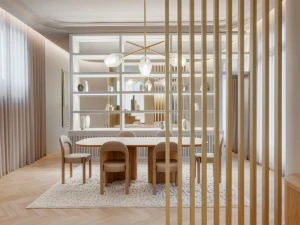 Jeux de claustras pour cet appartement