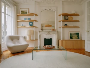 Un appartement haussmannien transformé en cocon