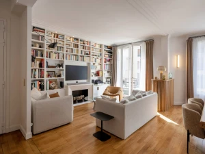 Astuces de rangement et style Art déco dans un