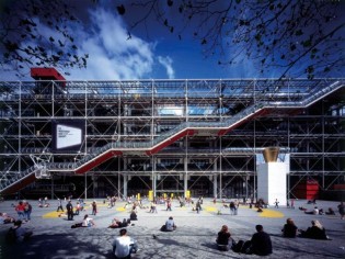 Le Centre Pompidou fête son architecte : Richard Rogers