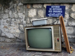 Vieilles TV : au recyclage !