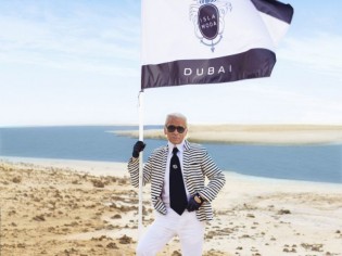 Lagerfeld, designer à Dubaï