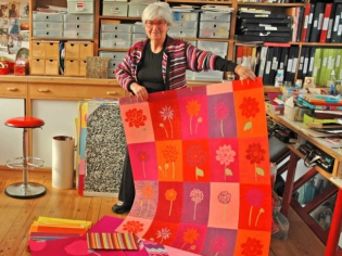 Zofia Rostad, ambassadrice de la couleur dans le textile