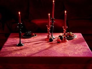 Une table d'amoureux pour la Saint-Valentin