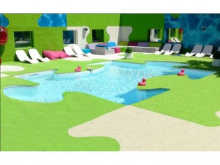 Secret Story s'offre une piscine en forme de pièce de puzzle