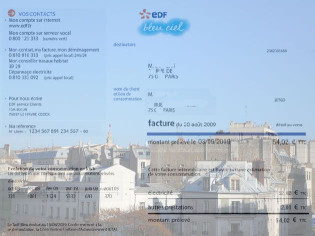 EDF crée une facture simplifiée