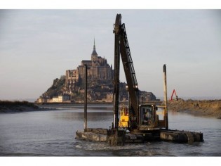 Opération d'urgence pour sauver le Mont-Saint-Michel 