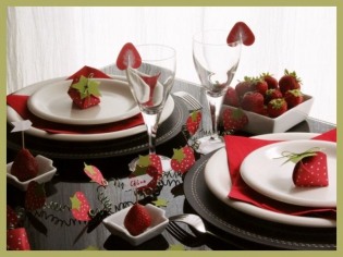 Mettez une pincée de fraises sur votre table !