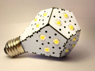 NanoLight : l'ampoule pliable la plus économique du monde ?