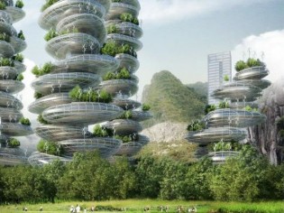Asian Cairns : une ville verticale biomimétique