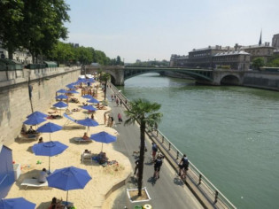 Paris Plages 2013 capturé en photos Instagram