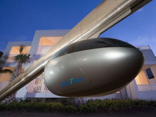 SkyTran, des capsules volantes au coeur de la ville