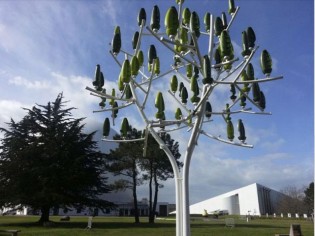 L'arbre à vent : une éolienne poétique pour les villes