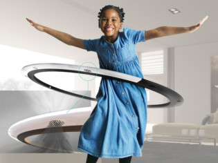 Electrolux Design Lab 2015 : purifier l'air en faisant du hula hoop !