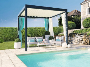 Une pergola originale pour un jardin personnalisé 