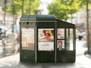 Matali Crasset signe les nouveaux kiosques parisiens
