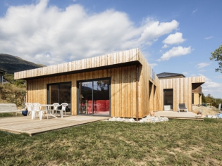 Pop'up House : une maison bois en kit, écologique et design