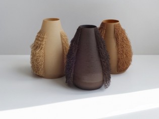 Insolite : des vases poilus créés avec une imprimante 3D