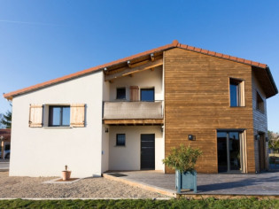 Maison bois béton, quand deux matériaux cohabitent sous le même toit