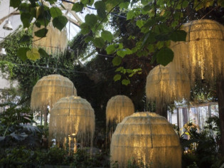 Rainforest, une installation poétique à Chaumont-sur-Loire