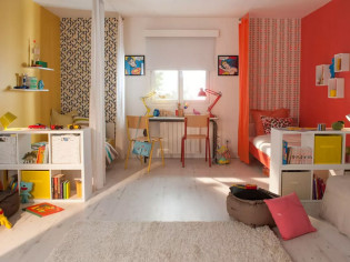 1 chambre, 2 enfants : 19 idées pour partager l&#039;espace