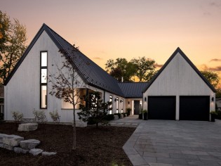 Architecture sur-mesure pour cette maison d'inspiration scandinave