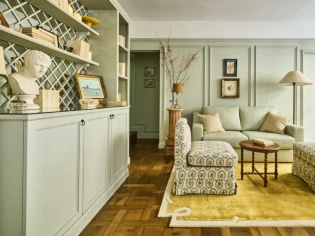 Une d&eacute;coration inspir&eacute;e du jardin dans un h&ocirc;tel parisien