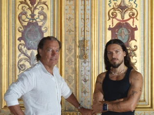 Thierry Lemaire et Harry Nuriev de passage au Quai d'Orsay