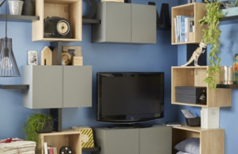 meuble tele leroy merlin