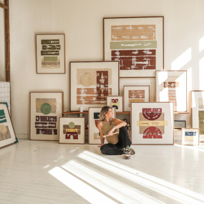L'artiste Johanna Gaudeau chez ...