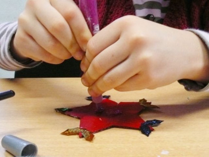 Noël : une déco réalisée par les enfants