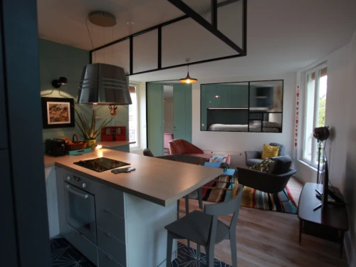 Un appartement de 34 m2 décloisonné et ultra fonctionnel 
