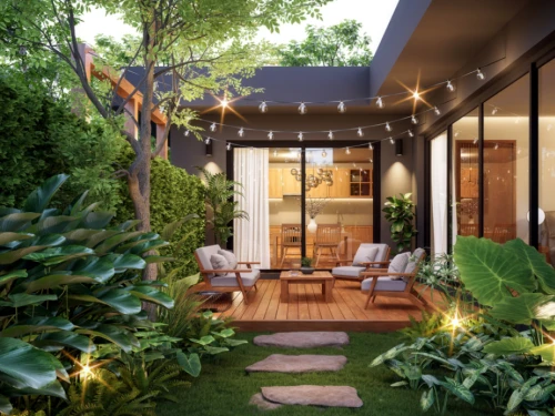 Terrasse au soleil ou à l'ombre : quel matériau choisir selon son orientation ?