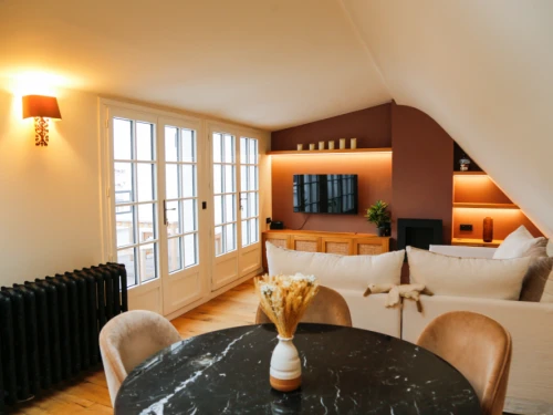 Avant-après : transformation d'un duplex avec vue sur Notre-Dame de Paris 