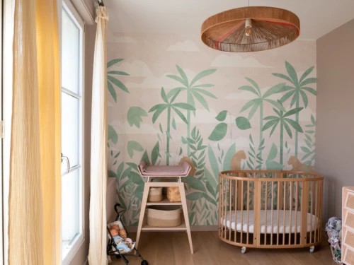 Du papier peint pour créer des univers pour les enfants