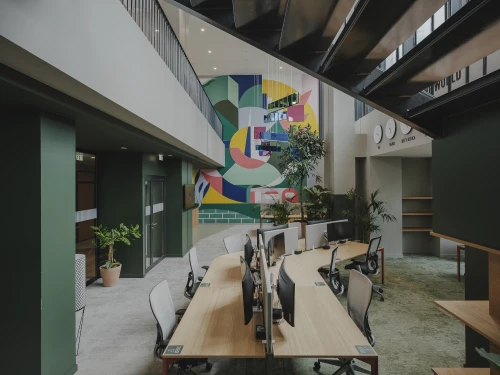 Visite du nouveau siège de Suez le pari du bien-être et du collaboratif