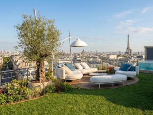 Une terrasse tournante pour profiter d'une vue à 360° sur Paris